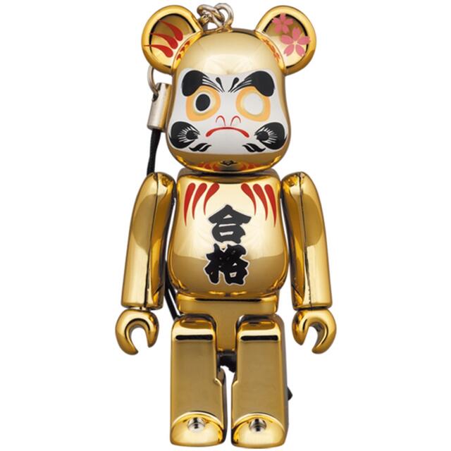 BE@RBRICK 達磨 合格 金メッキ 弐 100％　2個セット