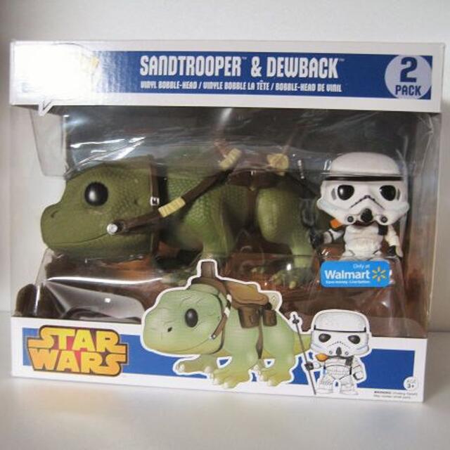 Disney(ディズニー)の Funko Pop Star Wars Sandtrooper&Dewbak エンタメ/ホビーのフィギュア(SF/ファンタジー/ホラー)の商品写真