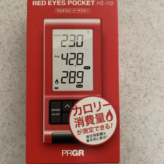 PRGR RED EYE Pocket HS-110 スポーツ/アウトドアのゴルフ(その他)の商品写真
