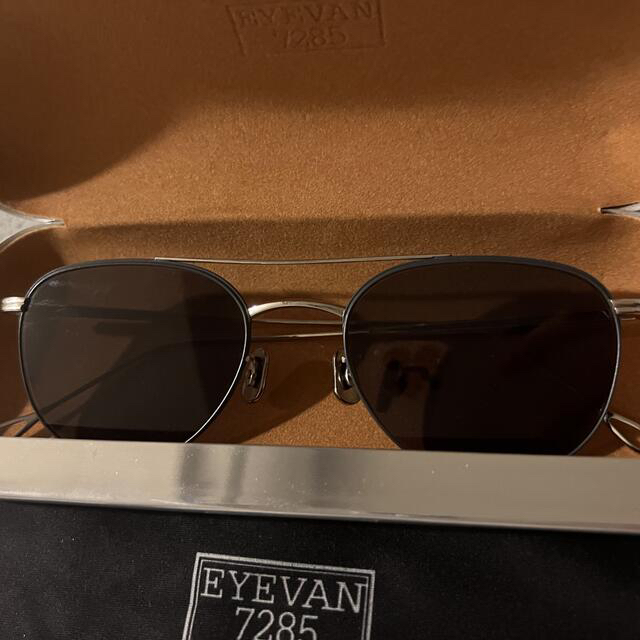 美品　EYEVAN 7285 アイバン　149 換ガラスあり メンズのファッション小物(サングラス/メガネ)の商品写真