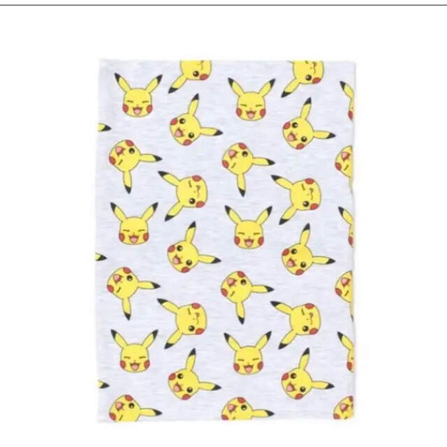 H&M(エイチアンドエム)の新品H&Mポケモンスパンコールニット帽ピカチュウ柄スヌードセット キッズ/ベビー/マタニティのこども用ファッション小物(帽子)の商品写真