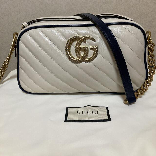 Gucci - 正規品新品 最終価格 1点のみ グッチ GGマーモントショルダー