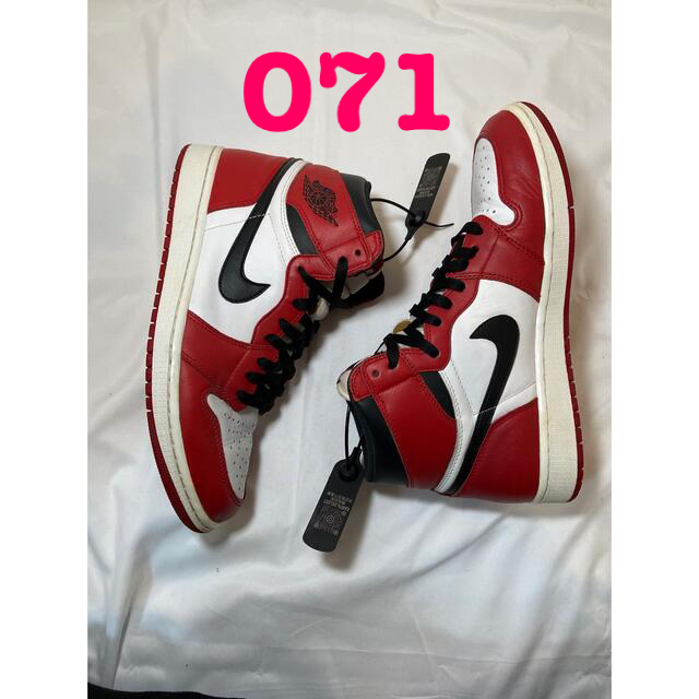 NIKE AIR JORDAN 1 CHICAGO 2015 29cm