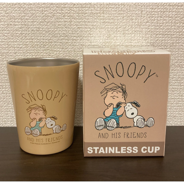 SNOOPY(スヌーピー)のスヌーピーコンビニステンレスタンブラーC インテリア/住まい/日用品のキッチン/食器(タンブラー)の商品写真