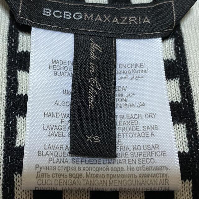 BCBGMAXAZRIA(ビーシービージーマックスアズリア)のBCBG MAXAZRIA ニットワンピース　超美品 レディースのワンピース(ひざ丈ワンピース)の商品写真