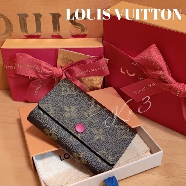 LOUIS VUITTON(ルイヴィトン)のLOUIS VUITTON キーケース/フューシャ/新品 レディースのファッション小物(キーケース)の商品写真