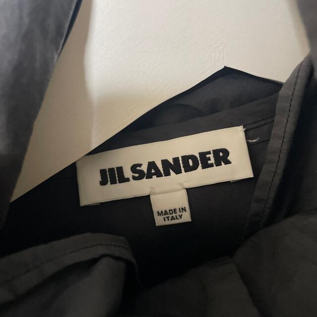 Jil sander 19ss スタンドカラー　ロング　シャツ　チンストラップ