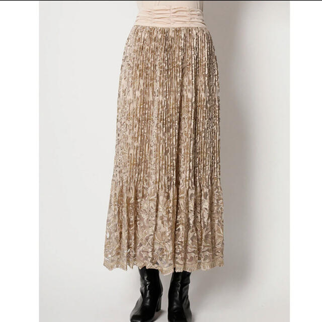 Lily Brown(リリーブラウン)のリリーブラウン　刺繍スカート レディースのスカート(ロングスカート)の商品写真