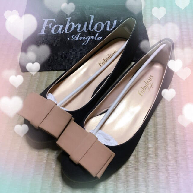 Fabulous Angela(ファビュラスアンジェラ)のFabulous Angela☆新品☆フラットパンプス☆ファビュラスアンジェラ レディースの靴/シューズ(ハイヒール/パンプス)の商品写真