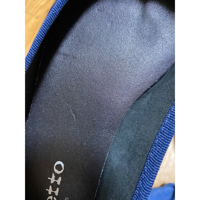 repetto(レペット)のrepetto LILI  エナメル ネイビー size38.5（24.3cm） レディースの靴/シューズ(バレエシューズ)の商品写真