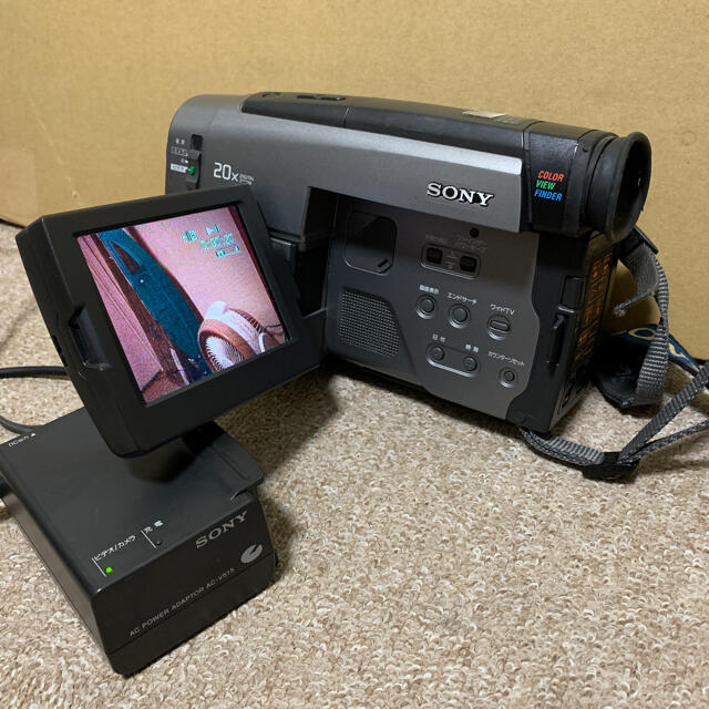 SONY 8mmビデオカメラ CCD-TRV90 ビデオカメラ