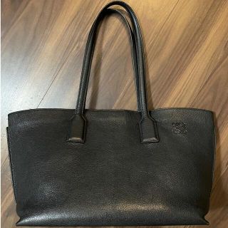 ロエベ(LOEWE)のロエベ　loewe ショルダーバッグ　トートバッグ　レザー　革　ブラック　黒(トートバッグ)