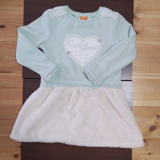 【brown様】120チュニック　ワンピース　トレーナー　女の子(Tシャツ/カットソー)