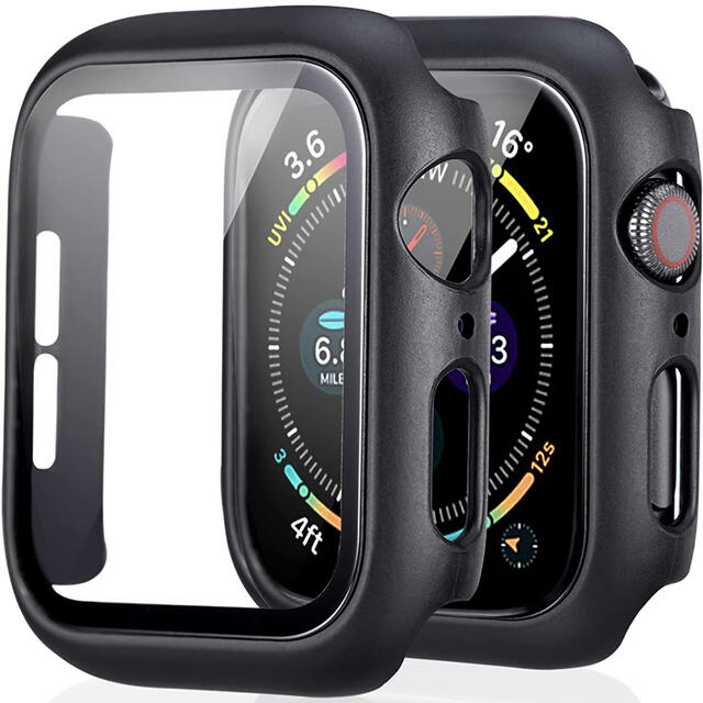 Apple Watch(アップルウォッチ)のアップルウォッチカバー AppleWatchケース全面保護アップルウォッチケース スマホ/家電/カメラのスマホアクセサリー(モバイルケース/カバー)の商品写真