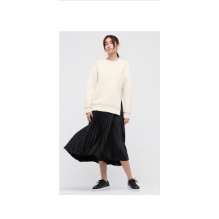 ユニクロ(UNIQLO)のUNIQLO ユニクロ Theory プリーツラップスカート(ひざ丈スカート)