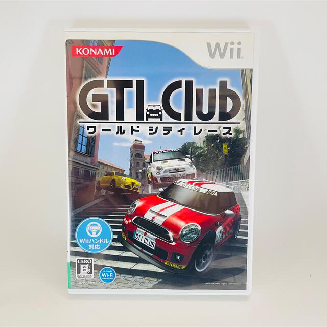 Wii(ウィー)の【Wiiソフト】GTI Club ワールドシティレース エンタメ/ホビーのゲームソフト/ゲーム機本体(家庭用ゲームソフト)の商品写真