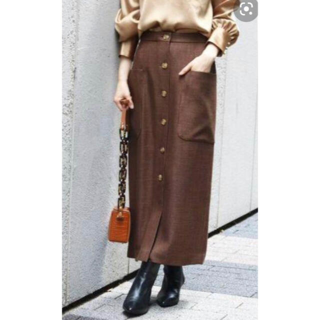 IENA(イエナ)のイエナ IENA チェックロングスカート　 レディースのスカート(ロングスカート)の商品写真