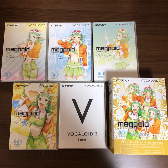 VOCALOID3 Starter Pack megpoid Complete - ninexmulti.com.br
