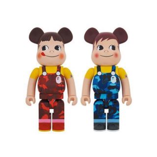 メディコムトイ(MEDICOM TOY)のBE@RBRICK BAPE(R) × ペコちゃん & ポコちゃん 1000%(その他)