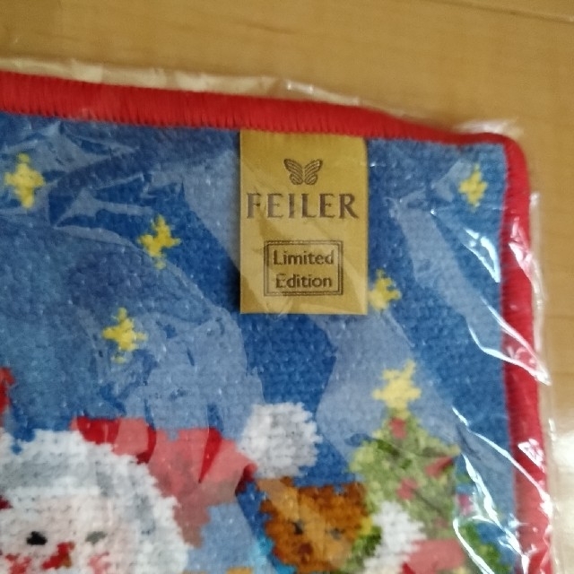 FEILER(フェイラー)の新品未使用✨FEILER　フェイラー　ハンカチ　サンタクロース　クリスマス　 レディースのファッション小物(ハンカチ)の商品写真