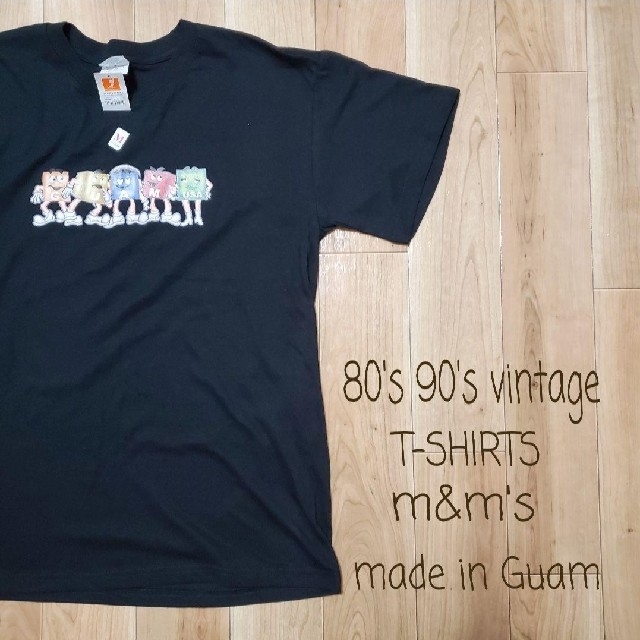 m&m's GUAM USA ヴィンテージ Tシャツ Tシャツ/カットソー(半袖/袖なし)【新年特販】