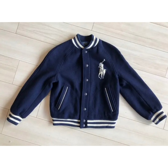 POLO RALPH LAUREN(ポロラルフローレン)の値下げ　ラルフローレン 140 ジャンパー　アウター キッズ/ベビー/マタニティのキッズ服男の子用(90cm~)(ジャケット/上着)の商品写真