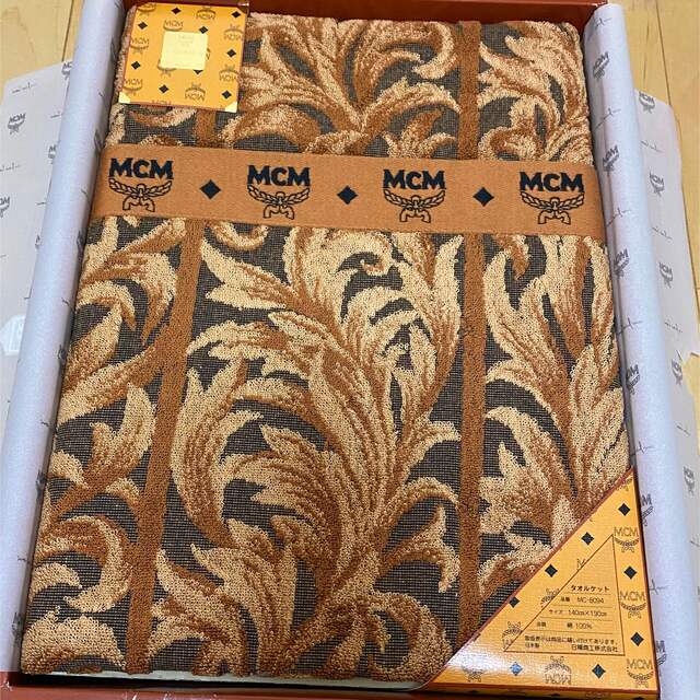 人気の贈り物が大集合 MCM タオルケット 140×190 布団/毛布