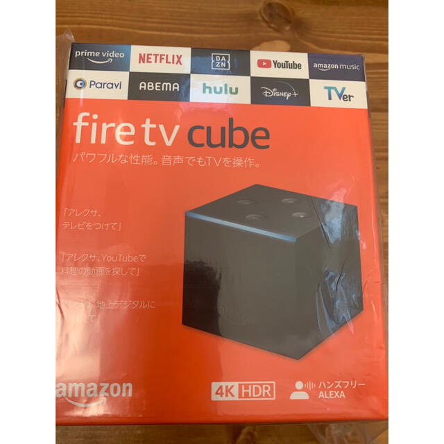 Fire TV Cube - Alexa対応音声認識リモコン(第3世代)付属