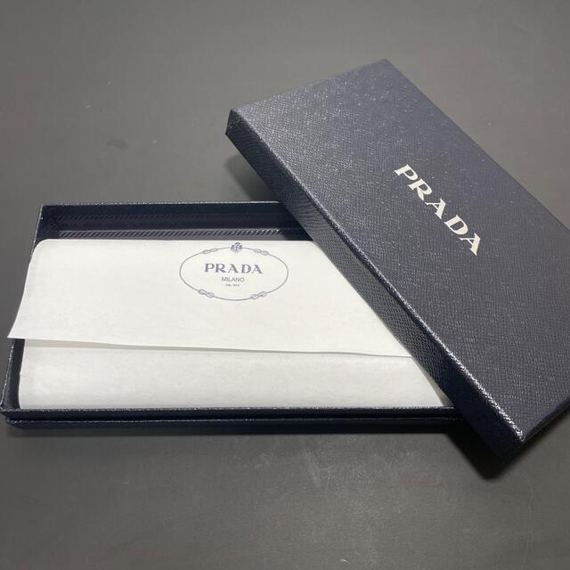 PRADA - 新品 PRADA サフィアーノメタル 長財布 希少バイカラーの通販