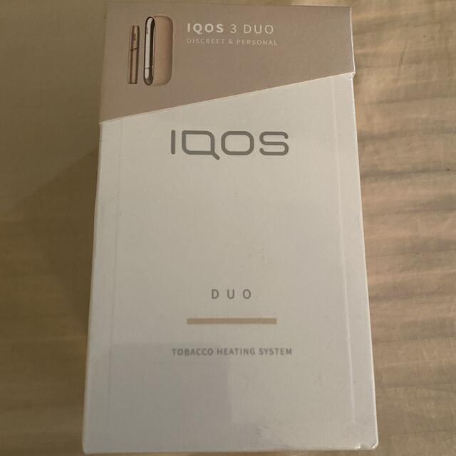 IQOS - iQOS 3 DUO ゴールド 本体 セット 新品 非開封 未使用の通販 by ...