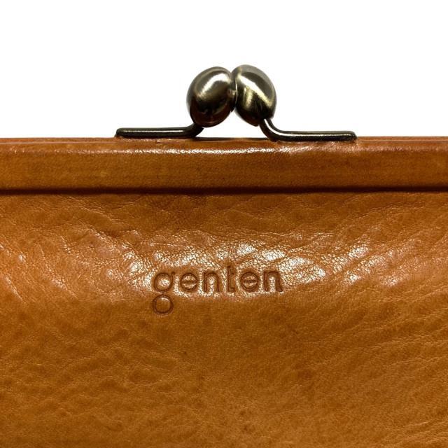 genten(ゲンテン)のgenten(ゲンテン) 長財布 ライトブラウン レディースのファッション小物(財布)の商品写真