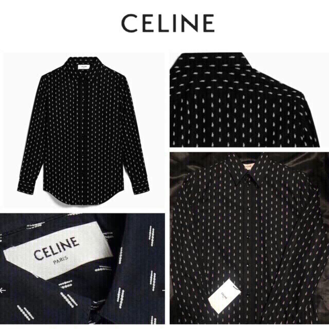 celine - 【 完売品☆37希少サイズ！！】セリーヌ POPELINE DOTS