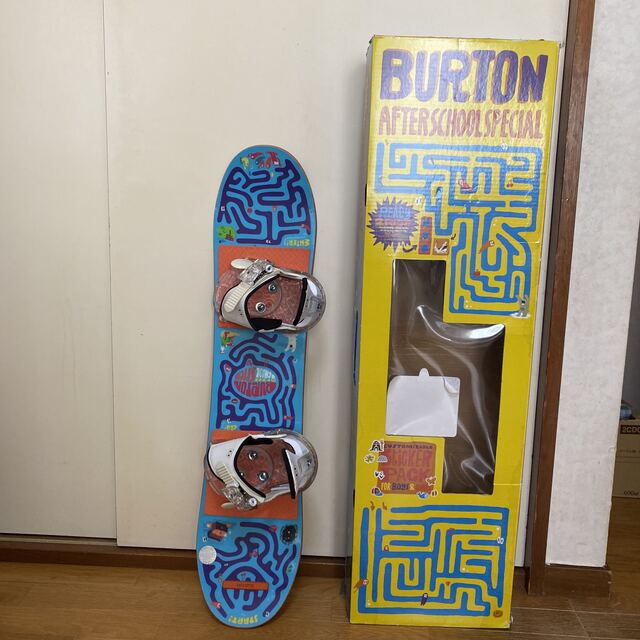 BURTON  キッズ スノーボード2点set！