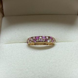 スタージュエリー(STAR JEWELRY)のピンクサファイアリング(リング(指輪))