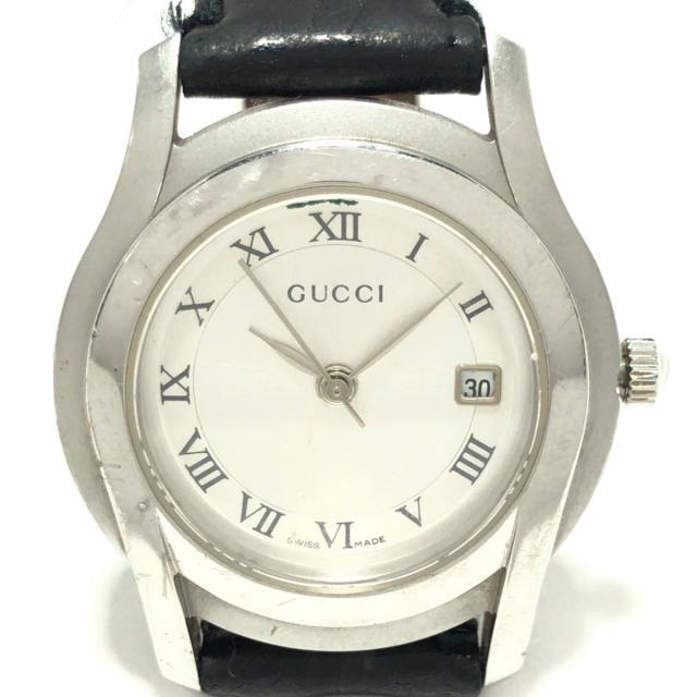 GUCCI(グッチ) 腕時計 - 5500L レディース GUCCI(グッチ) 腕時計 - 5500L レディース