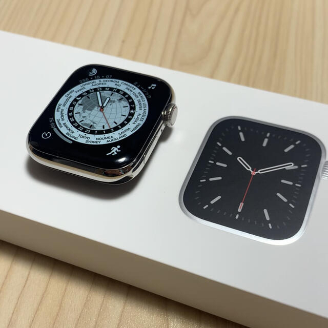 Apple Watch Series 6 セルラー ステンレス 44mm 美品