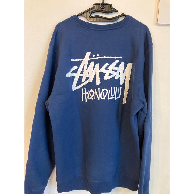 【限定品】 STUSSY 両面プリント ホノルル スウェット 入手困難