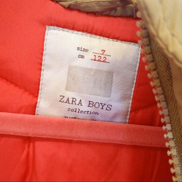 ZARA KIDS(ザラキッズ)のザラキッズ　120　モッズコート　上着　アウター　男の子　ミリタリー キッズ/ベビー/マタニティのキッズ服男の子用(90cm~)(ジャケット/上着)の商品写真
