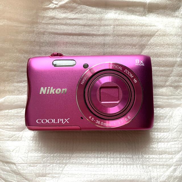 Nikon(ニコン)のNikon COOLPIX Style S3700 美品 スマホ/家電/カメラのカメラ(コンパクトデジタルカメラ)の商品写真