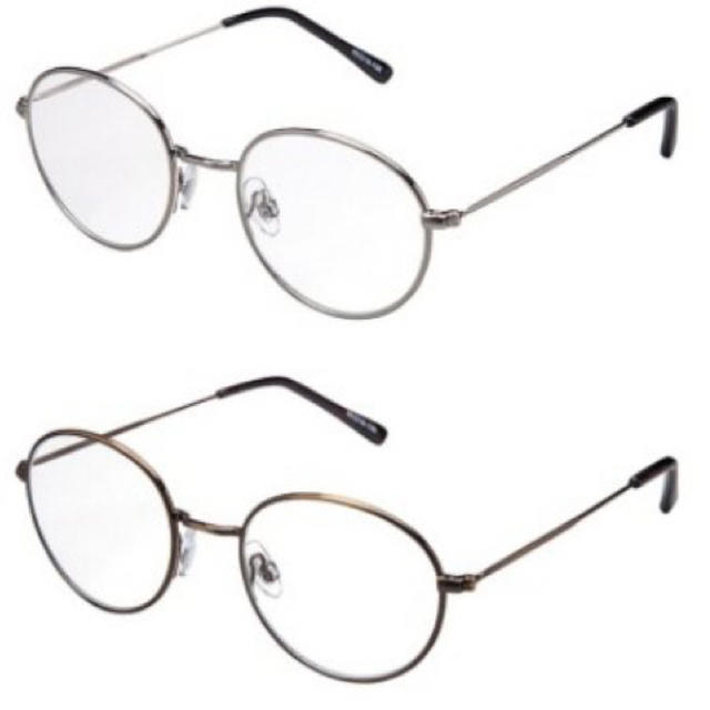 GU(ジーユー)のGU購入 だてメガネ 二個セット レディースのファッション小物(サングラス/メガネ)の商品写真