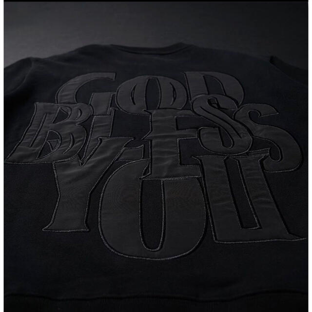 即日発送 GOD BLESS YOU hoodie black XXL