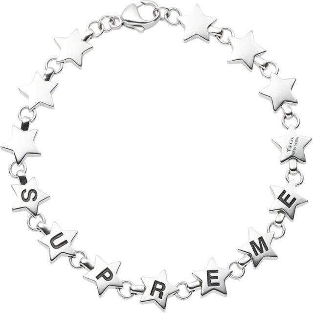Supreme(シュプリーム)のSupreme Tiffany & Co. Star Bracelet メンズのアクセサリー(ブレスレット)の商品写真