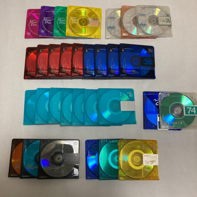 SONY(ソニー)のMD ディスク　中古 エンタメ/ホビーのCD(その他)の商品写真