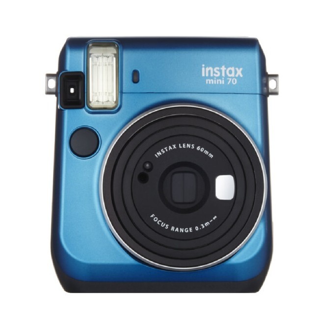 新品未使用‼️FUJI FILM INSTAX MINI 70 BLUE スマホ/家電/カメラのカメラ(フィルムカメラ)の商品写真