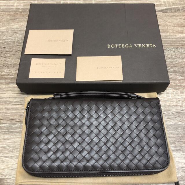 美品 Bottega Veneta 美品 ボッテガヴェネタ イントレチャート 長財布