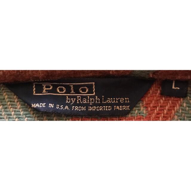 POLO RALPH LAUREN(ポロラルフローレン)の最高のカラー配色 US製 80's ラルフローレン ネイティブ柄 ラグジャケット メンズのジャケット/アウター(テーラードジャケット)の商品写真