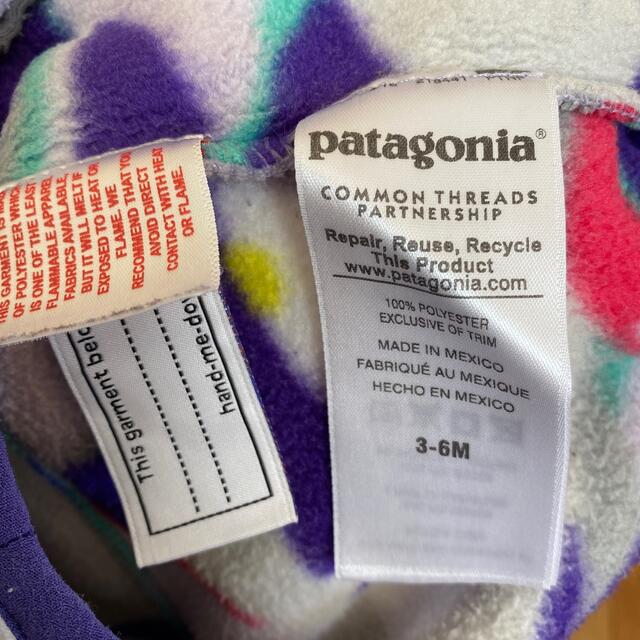 patagonia(パタゴニア)のパタゴニア　ベビー　フリース　3-6m キッズ/ベビー/マタニティのベビー服(~85cm)(ジャケット/コート)の商品写真