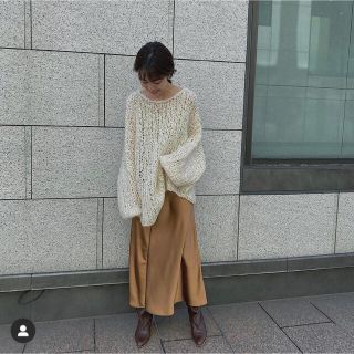 HANDKNIT ジャンボタムニット