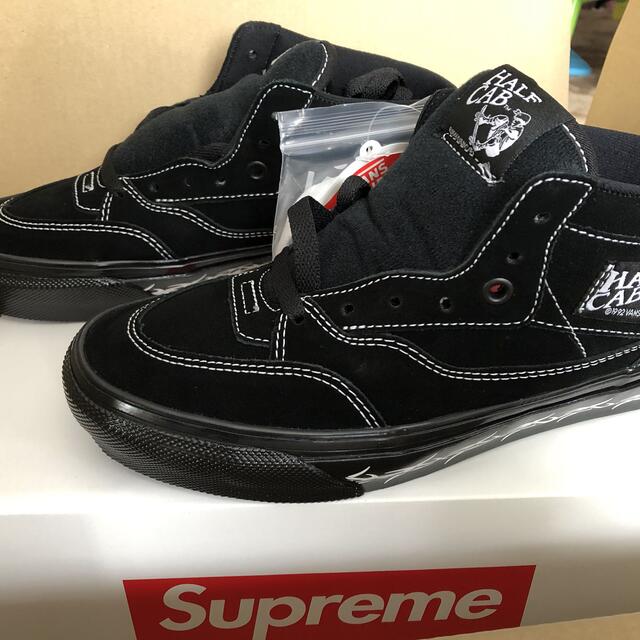 supreme  vans half cab black