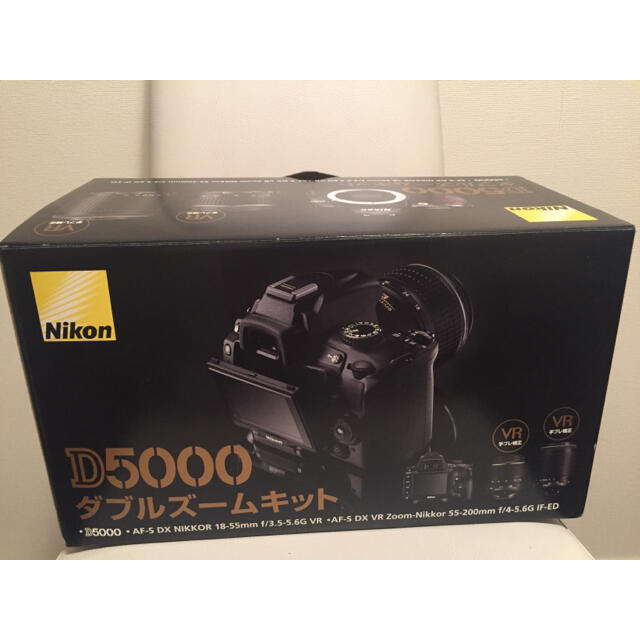 Nikon 一眼レフカメラ　D5000 望遠レンズ ニコンカメラ